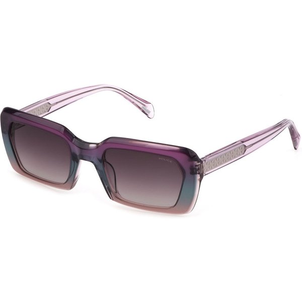 Police SPLG21 0ABT Women’s Sunglasses Green Size 53