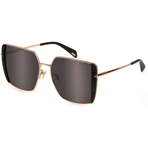 Police SPLL37E STAGEDIVE 12 300X Women’s Sunglasses Gold Size 56