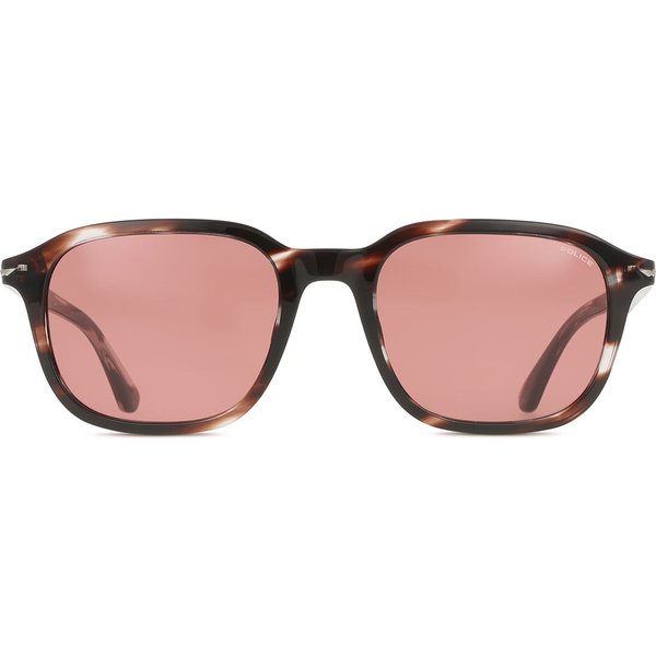Police SPLL81 CHAMP 5 0GGU Men's Sunglasses Brown Size 53