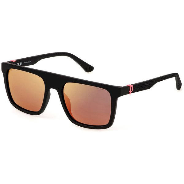 Police SPLF61 BEYOND LITE 2 U28R Men's Sunglasses Black Size 55