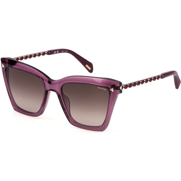 Police SPLN62 SPHINX 1 09PX Women’s Sunglasses Purple Size 52