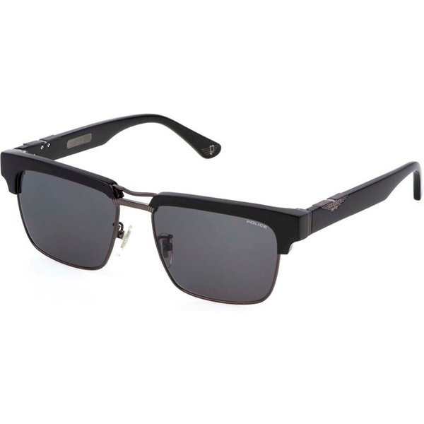 Police SPLP25 ORIGINS 62 0672 Men's Sunglasses Black Size 55