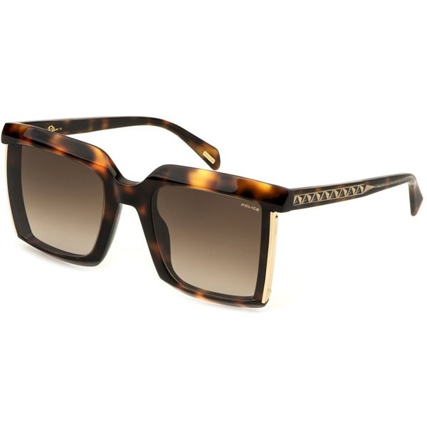 Police SPLP45 NEBULA 2 09AJ Women’s Sunglasses Tortoiseshell Size 56