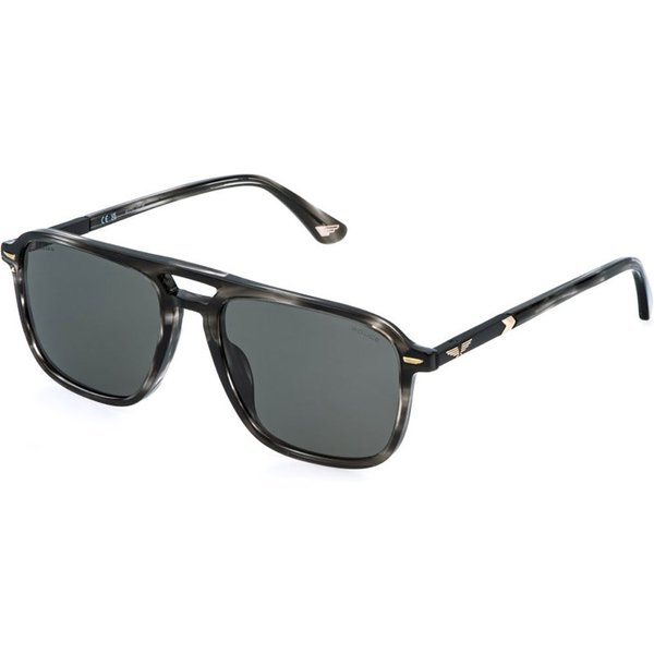 Police SPLR78 NEW CROSSROADS 7 6K3P Men's Sunglasses Tortoiseshell Size 57