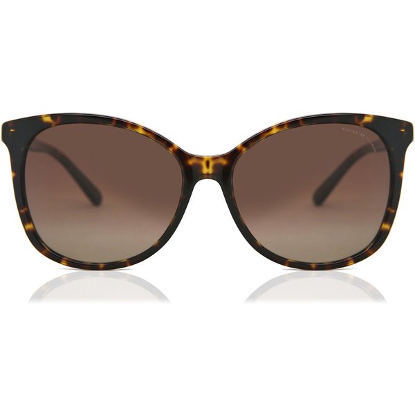 Coach HC8271U L1101 Polarized 5120T5 メガネ フレーム - 女性用 - べっ甲shell