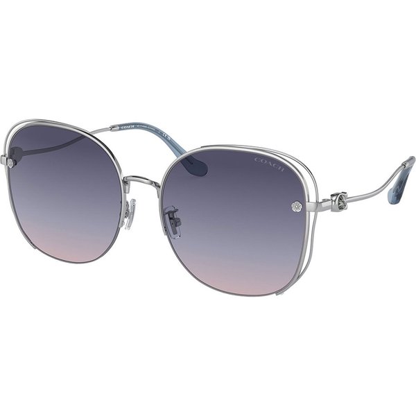 Coach HC7145BD CD453 アジアフィット 90018H メガネ フレーム - 女性用 - Silver