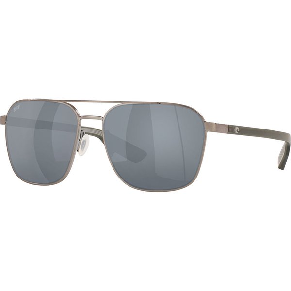 Costa Del Mar 6S4003 Wader Polarized 400303 メガネ フレーム - 男性用 - Silver