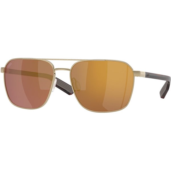 Costa Del Mar 6S4003 Wader Polarized 400326 メガネ フレーム - 男性用 - 金色