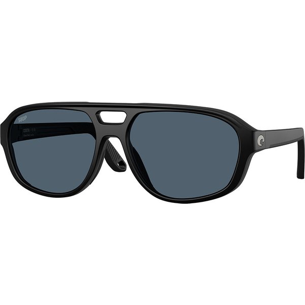 Costa Del Mar 6S9133 Street Heat Polarized 913301 メガネ フレーム - 男性用 - 黒