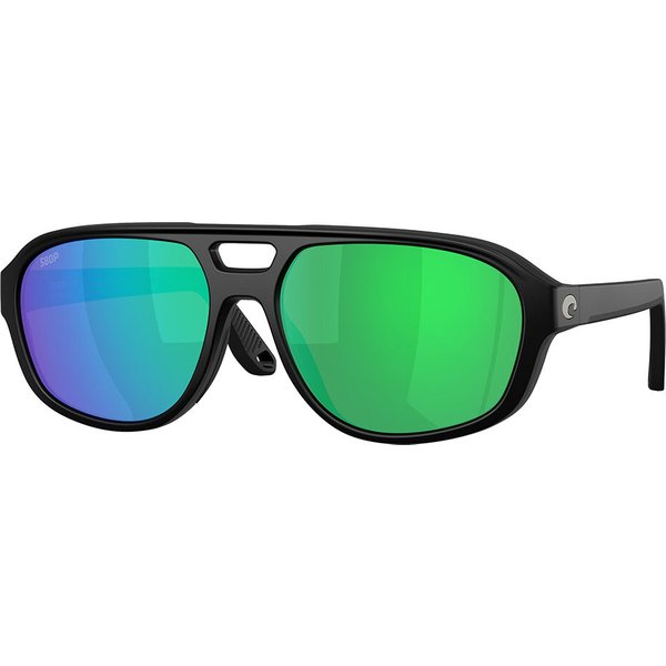 Costa Del Mar 6S9133 Street Heat Polarized 913302 メガネ フレーム - 男性用 - 黒