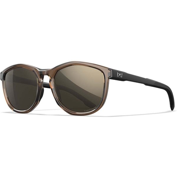 Wiley X BRAVO AC4BRV04 Men's Sunglasses Brown Size 52