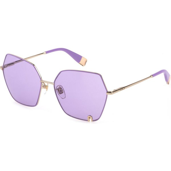 Furla SFU599 0F78 Women’s Sunglasses Gold Size 58