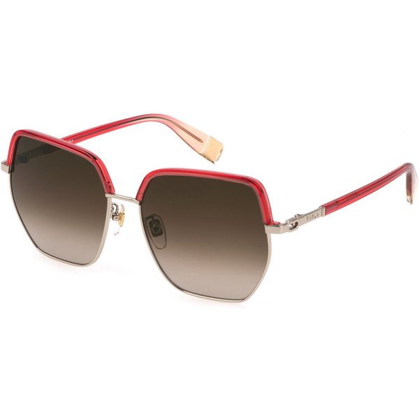 Furla SFU623 594Y Women’s Sunglasses Gold Size 57