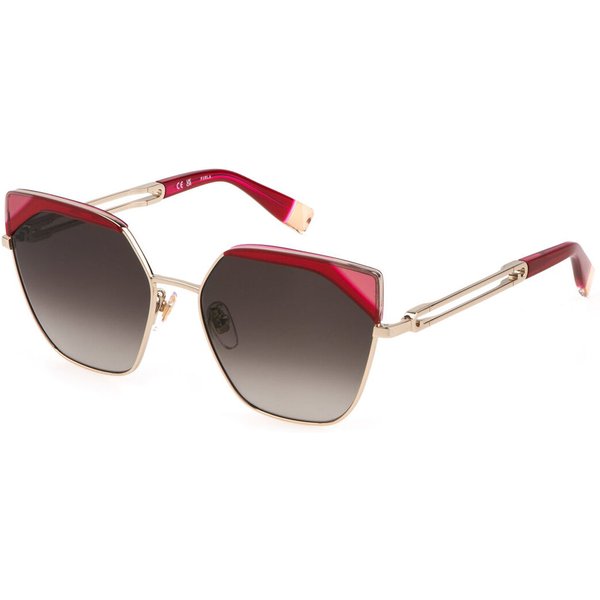 Furla SFU690V 594Y Women’s Sunglasses Gold Size 58