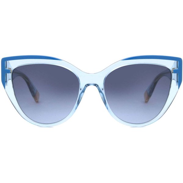 Furla SFU694 06N1 Women’s Sunglasses Blue Size 55