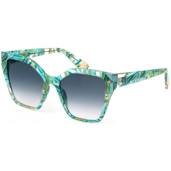 Furla SFU686V 0VBB Women’s Sunglasses Green Size 54