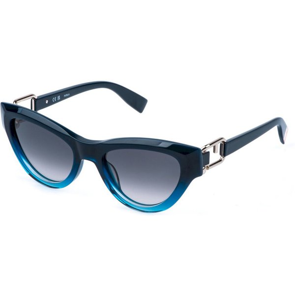 Furla SFU982 08Y6 Women’s Sunglasses Blue Size 54