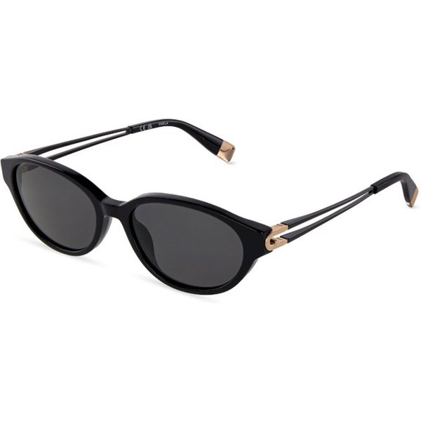 Furla SFUB31 0700 Men's Sunglasses Black Size 55