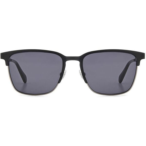 Fossil FOS 2142/G/S Asian Fit 003/IR Men's Sunglasses Black Size 55