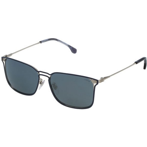 Lozza SL2302M Polarized E70X Men's Sunglasses Blue Size 57