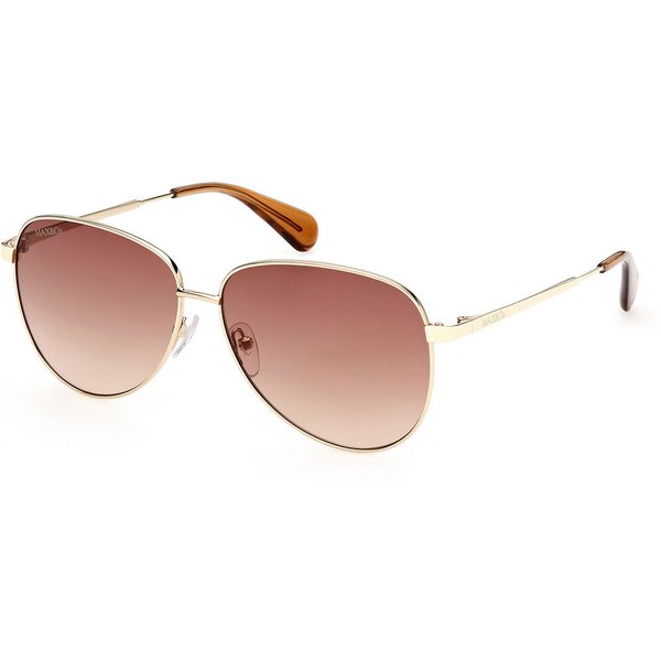 Max & Co. MO0049 21F Women’s Sunglasses Gold Size 58