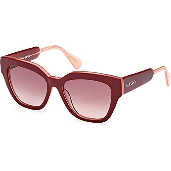 Max & Co. MO0059 71F Women’s Sunglasses Burgundy Size 52