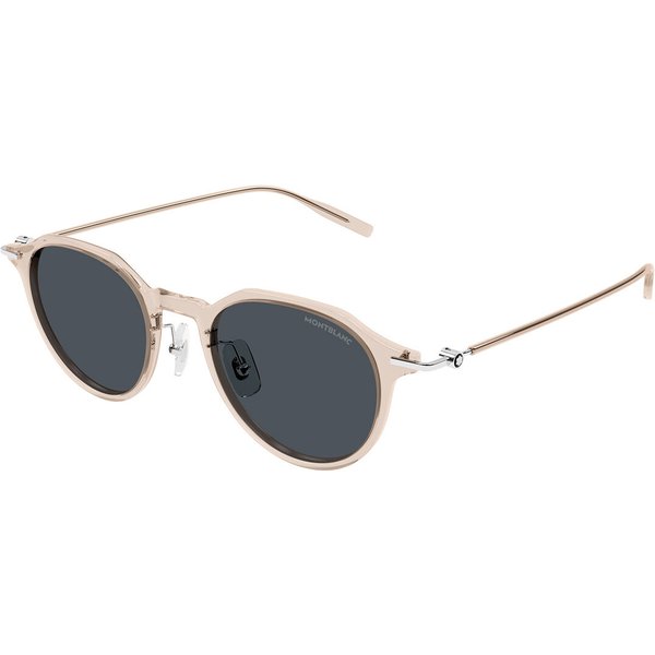 Montblanc MB0355S Asian Fit 004 Men's Sunglasses Brown Size 49