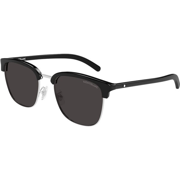 Montblanc MB0488SA Asian Fit 001 Men's Sunglasses Size 55