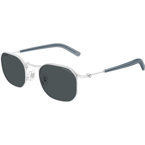 Montblanc MB0459S 002 Men's Sunglasses Silver Size 50