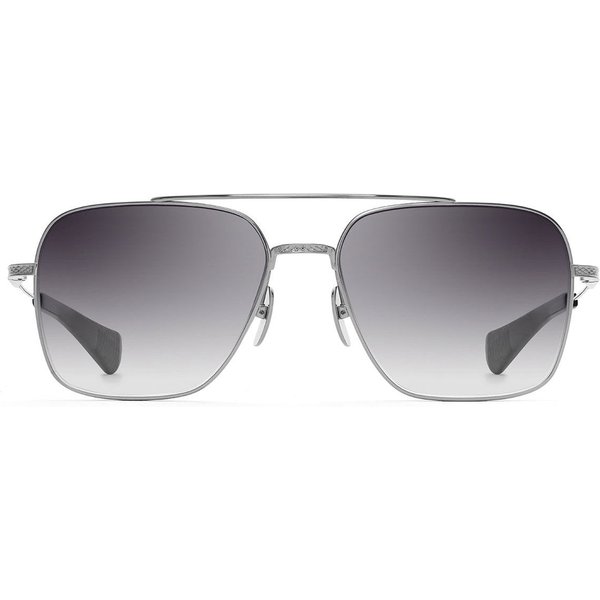 Dita Flight-Seven DTS111-57-01 Men's Sunglasses Silver Size 57