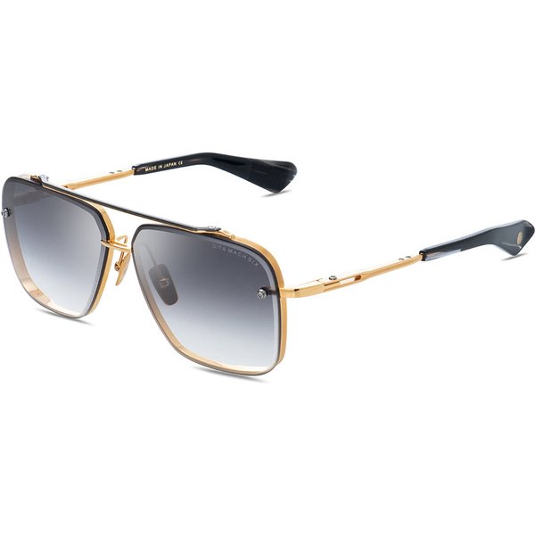 Dita Mach-Six DTS121-62-01 Men's Sunglasses Gold Size 62