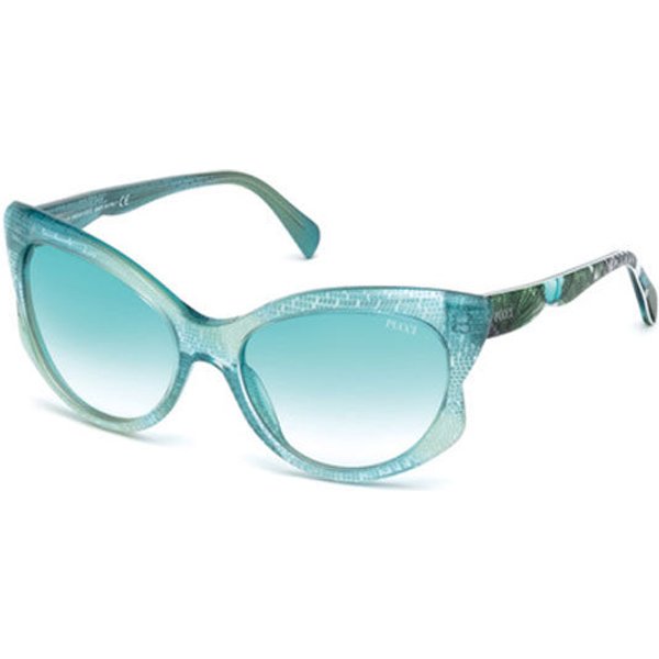 Pucci EP0049 89W Women’s Sunglasses Blue Size 58