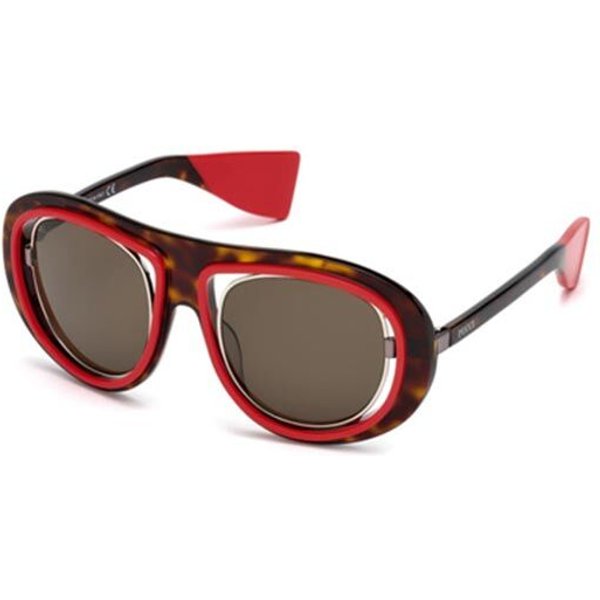 Pucci EP0059 54J Women’s Sunglasses Tortoiseshell Size 50