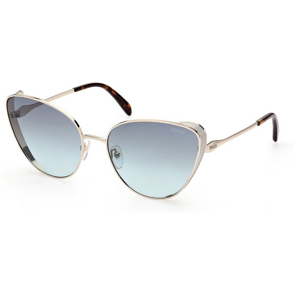 Pucci Emilio Pucci EP0186 32B Women’s Sunglasses Gold Size 61