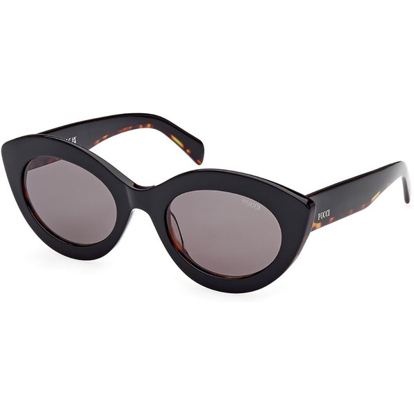 Pucci Emilio Pucci EP0203 01A Women’s Sunglasses Black Size 53