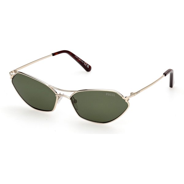 Pucci Emilio Pucci EP0224 32N Women’s Sunglasses Gold Size 60