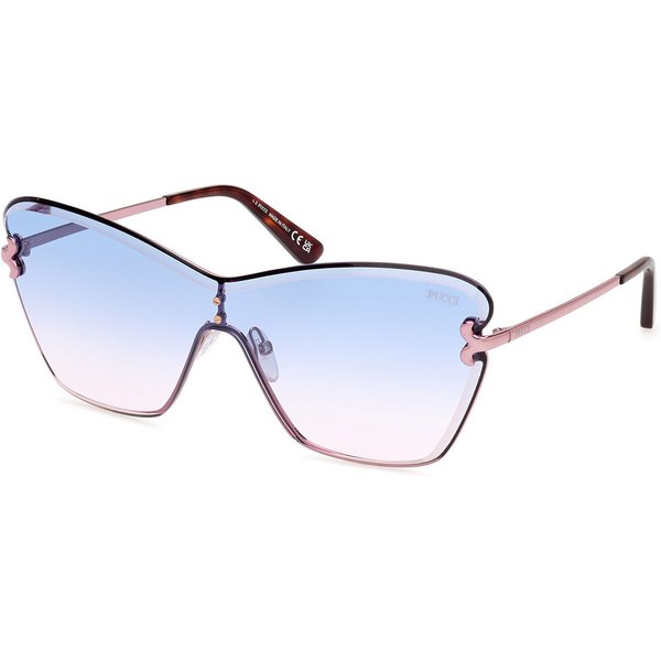 Pucci Emilio Pucci EP0218 72W Women’s Sunglasses Gold Size 99