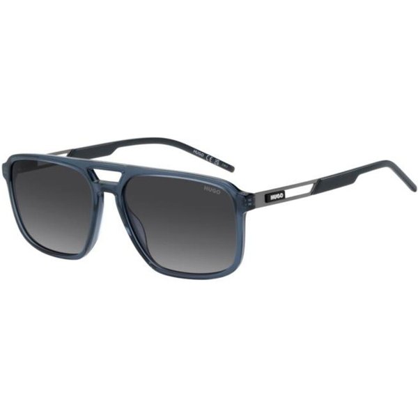 HUGO HG 1383/S PJP/9O Men's Sunglasses Blue Size 58