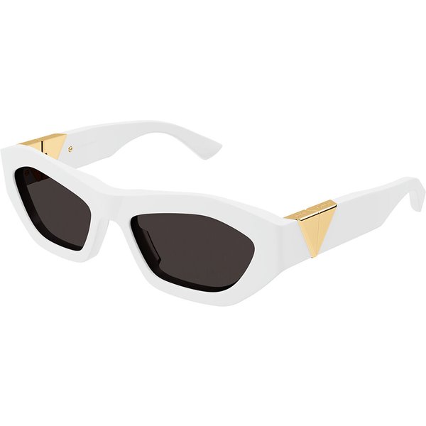 Bottega Veneta BV1221S 004 Women’s Sunglasses White Size 54