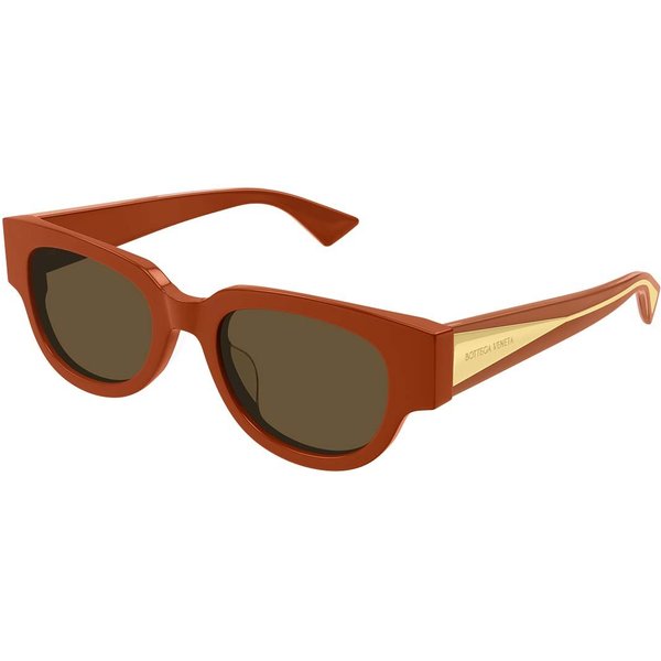 Bottega Veneta BV1278SA Asian Fit 004 Women’s Sunglasses Orange Size 52