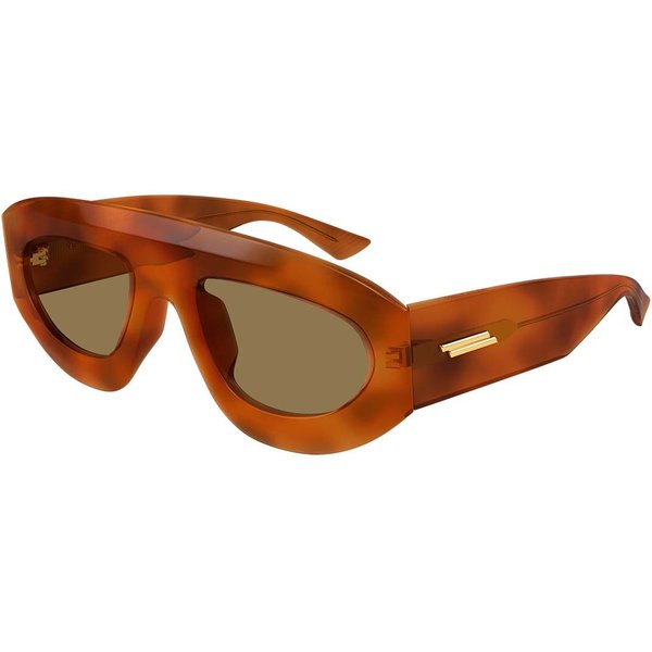 Bottega Veneta BV1358S 002 Men's Sunglasses Tortoiseshell Size 52