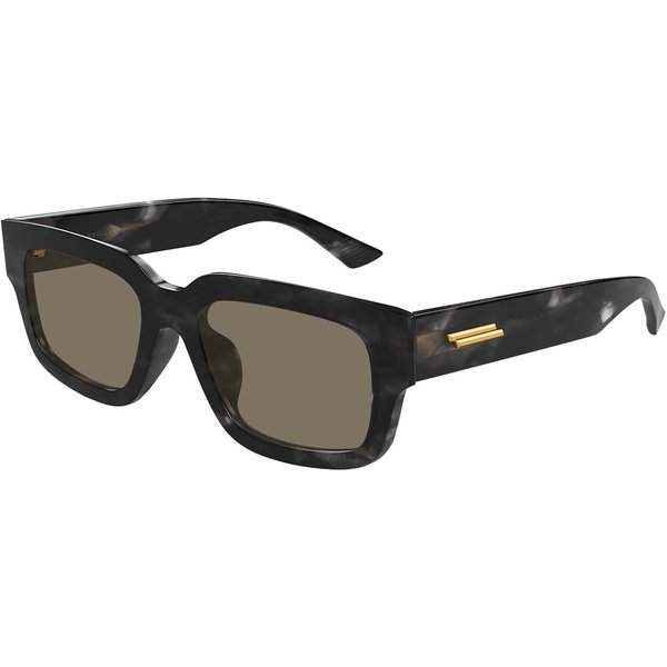 Bottega Veneta BV1359SA Asian Fit 003 Men's Sunglasses Black Size 53