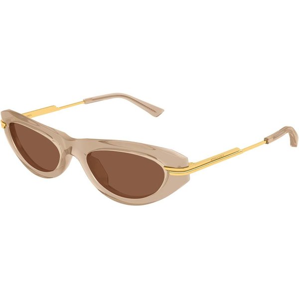Bottega Veneta BV1368S 005 Women’s Sunglasses Brown Size 53