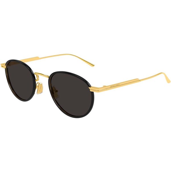 Bottega Veneta BV1389S 001 Men's Sunglasses Black Size 48