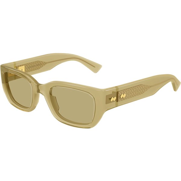 Bottega Veneta BV1400S 004 Men's Sunglasses Yellow Size 51