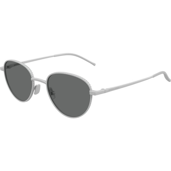 Bottega Veneta BV1966S 004 Men's Sunglasses Silver Size 50