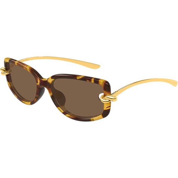 Bottega Veneta BV1440SA Asian Fit 002 Women’s Sunglasses Tortoiseshell Size 59