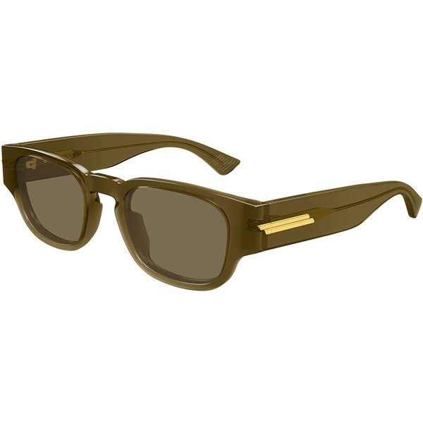 Bottega Veneta BV1460S 004 Men's Sunglasses Green Size 51