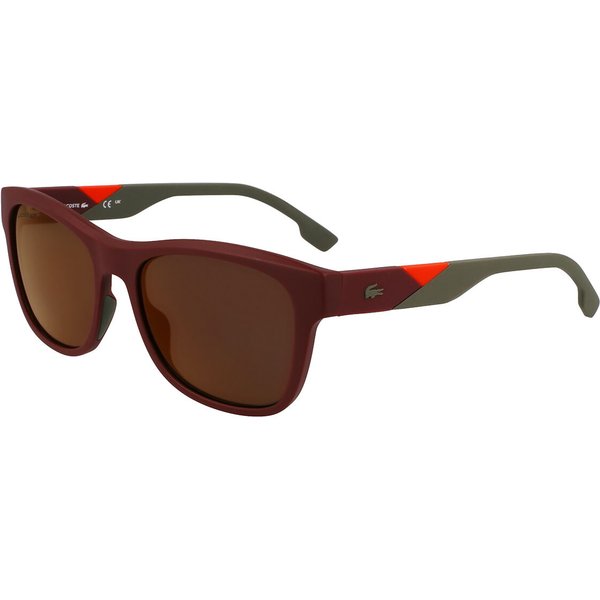 Lacoste L6043S 601 Men's Sunglasses Burgundy Size 56