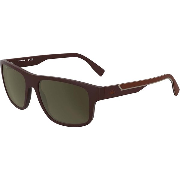 Lacoste L6057S 601 Men's Sunglasses Burgundy Size 57
